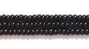 CZ Seed Bead Op Black 11/0