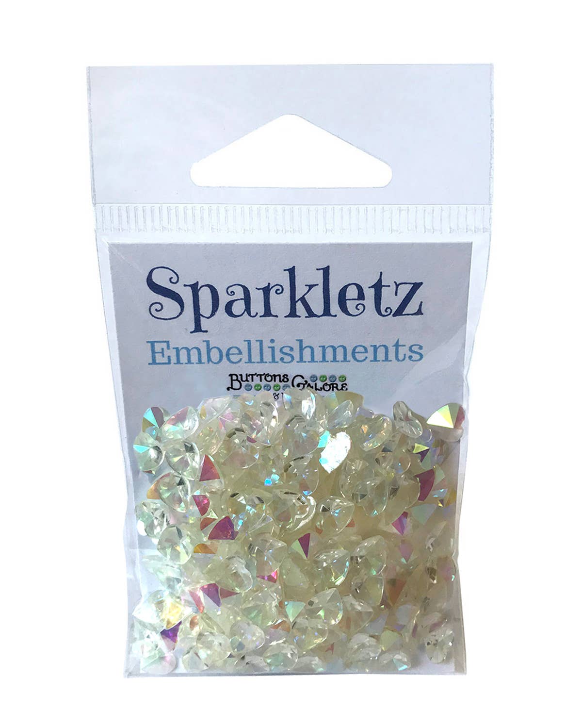 Crystal Hearts - Sparkletz DIY Craft Embellishments