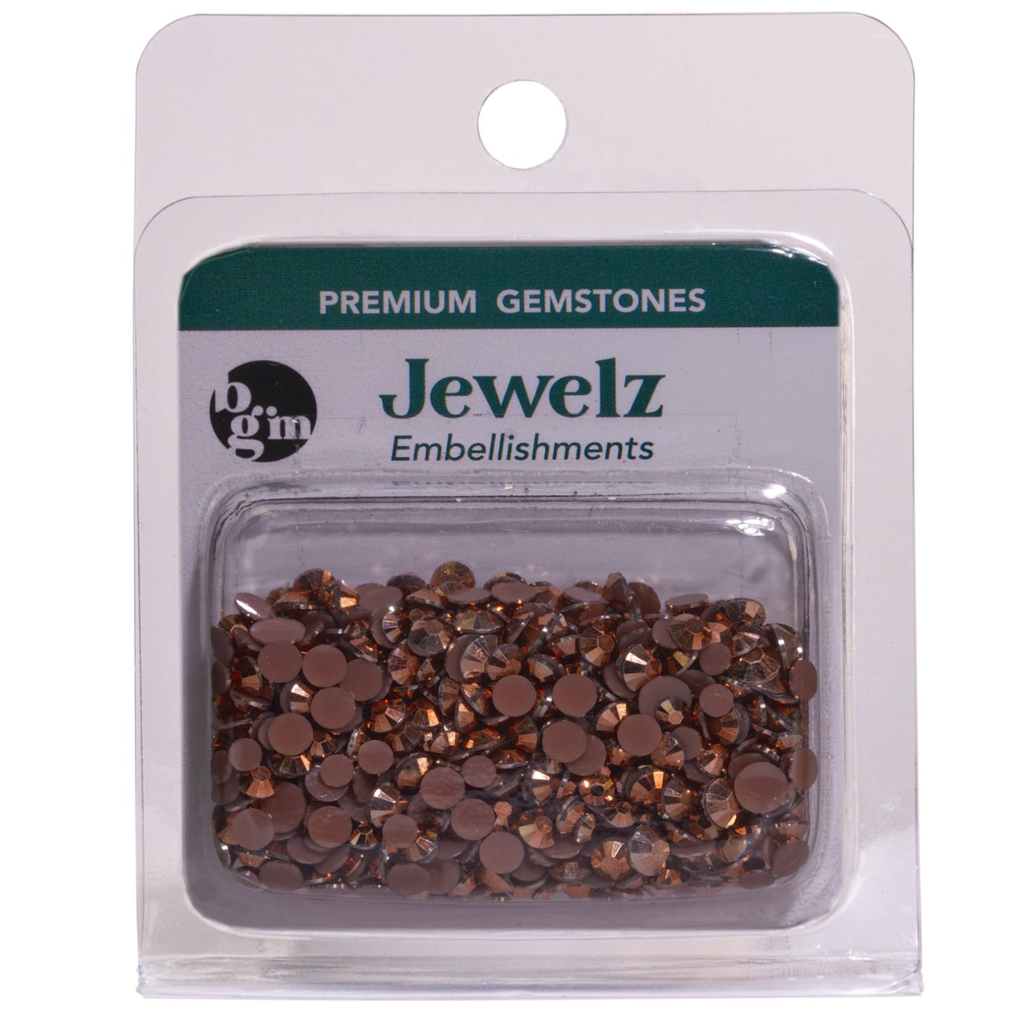 Copper Flat Back Jewelz