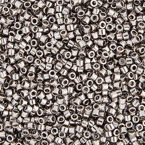 Miyuki Delica 11/0 5.2g vial Steel