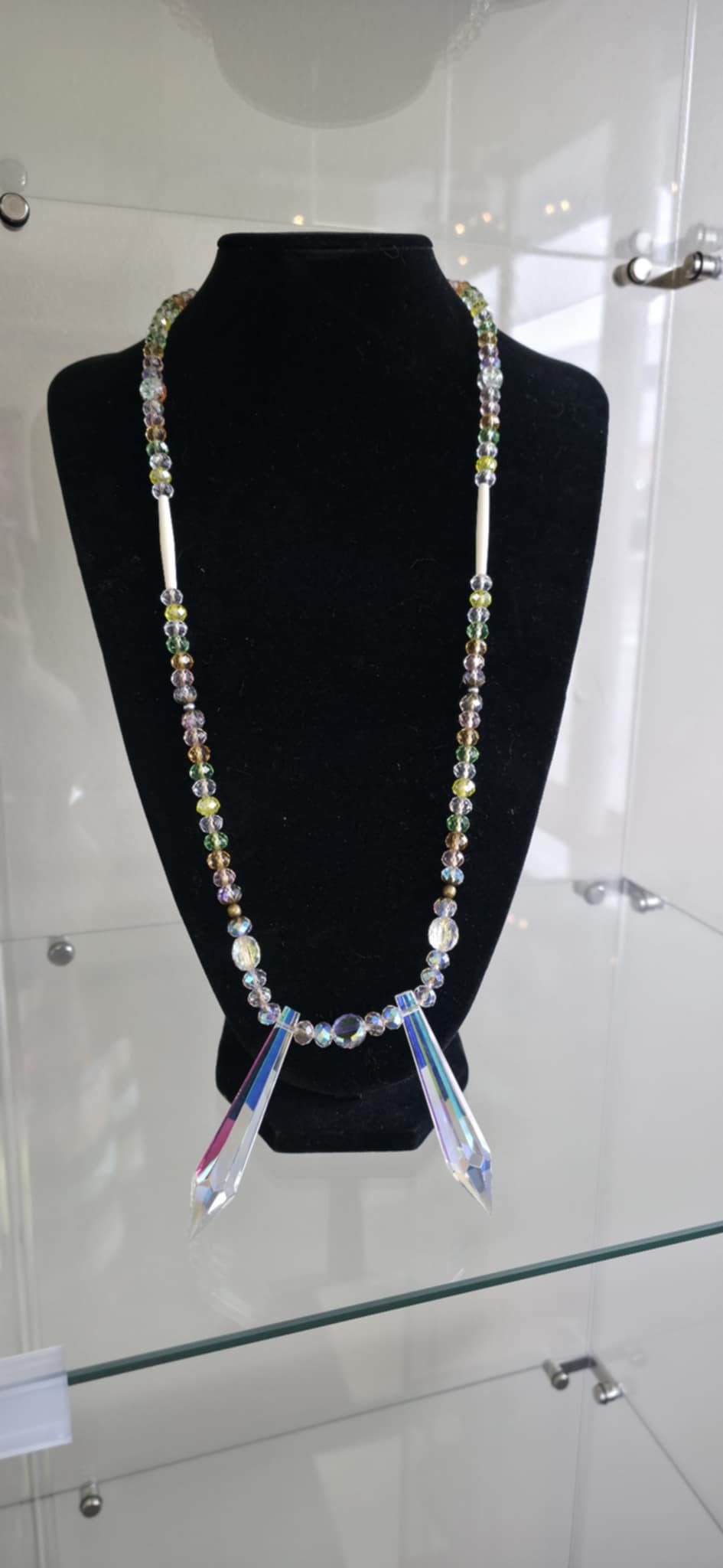 OJ Denny - Single Crystal Necklace