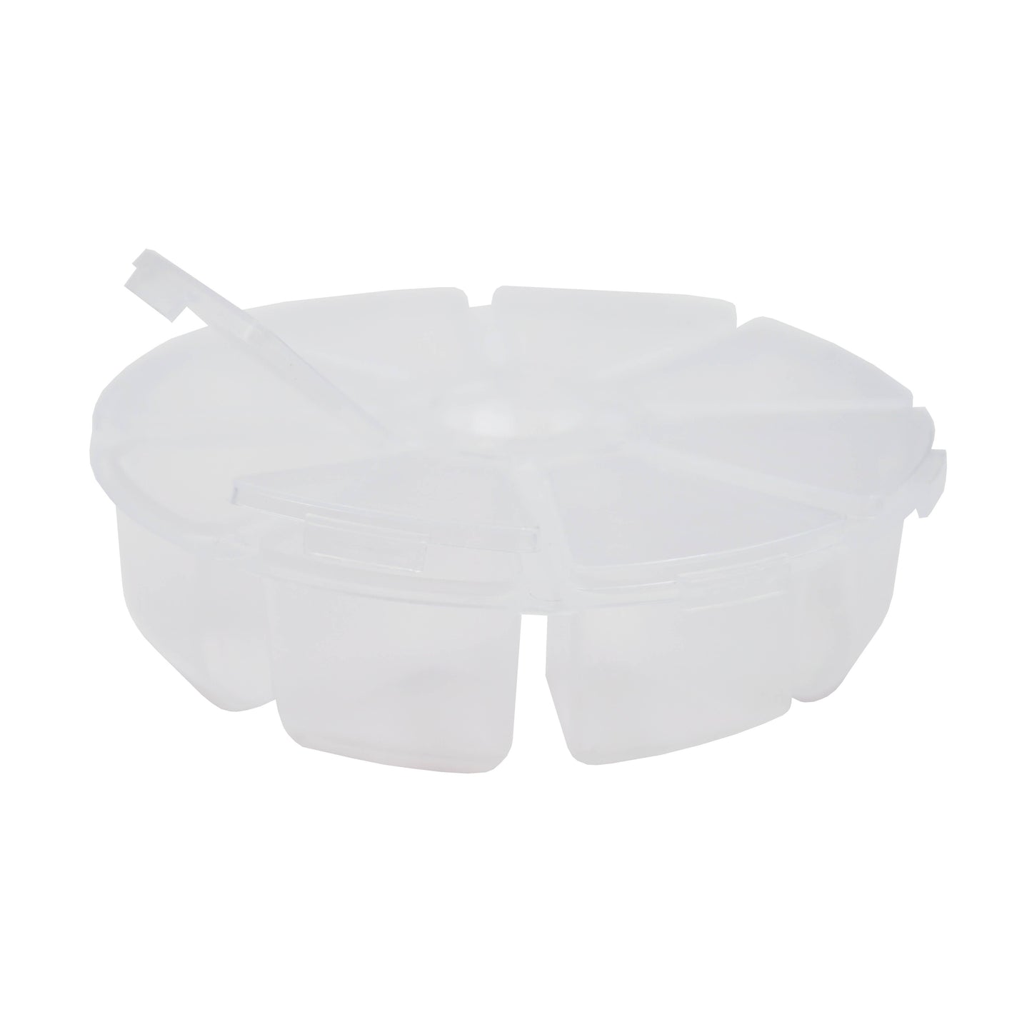 Plastic Organizer Box- Round, 1-ct