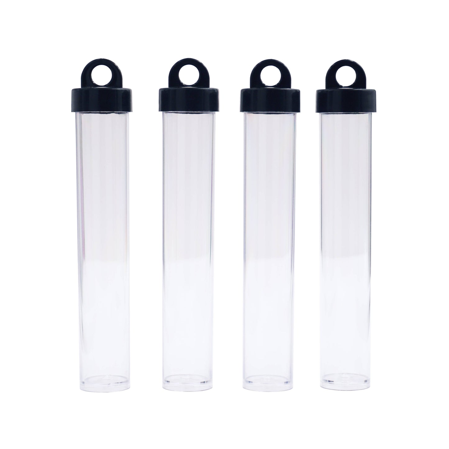 Plastic Tube Container w/ Hanging Screw Lid, 4-ct: 15ml