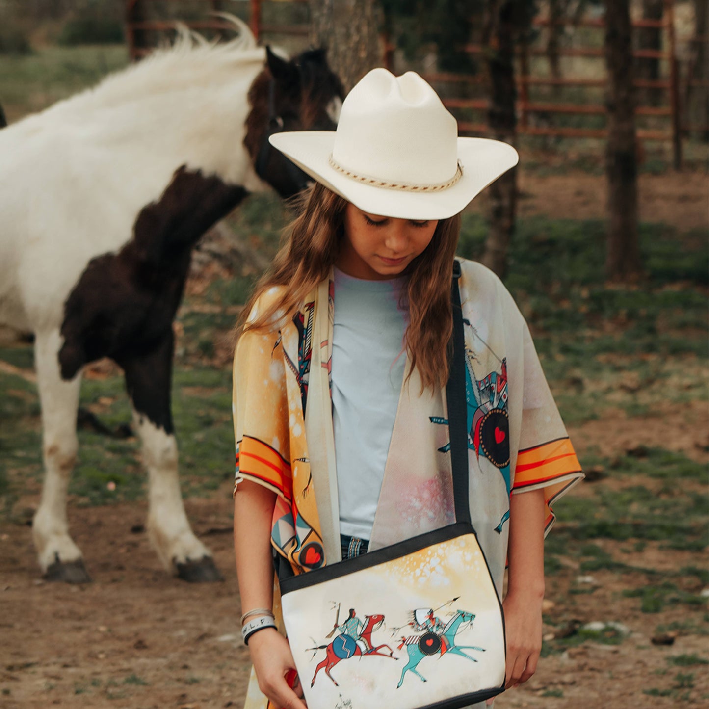 Legends We Ride Crossbody canvas bag
