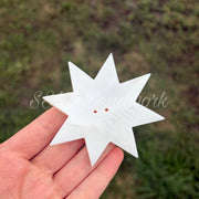Mother of Pearl - Star Shell #4 with 2 Holes
