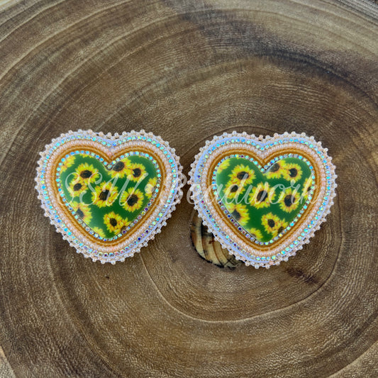 🌻Large Sunflower Earrings🌻
