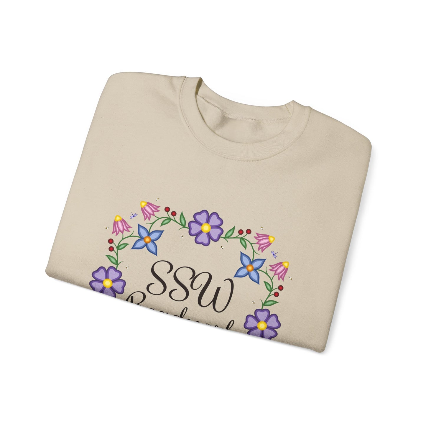 Multiple Colors - Bees & Dragonfly Unisex Crewneck