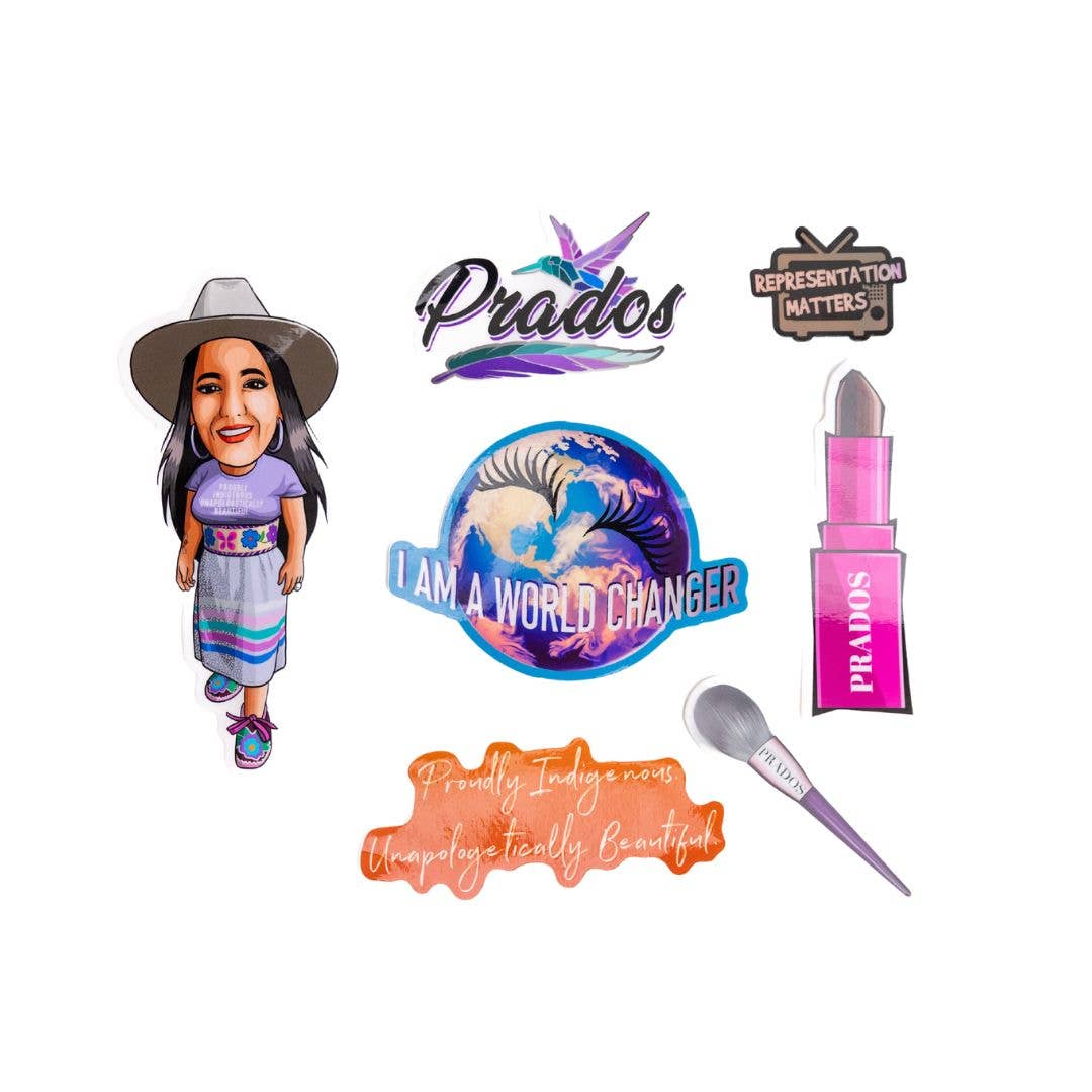 PRADOS STICKERS: Basketball Baddie