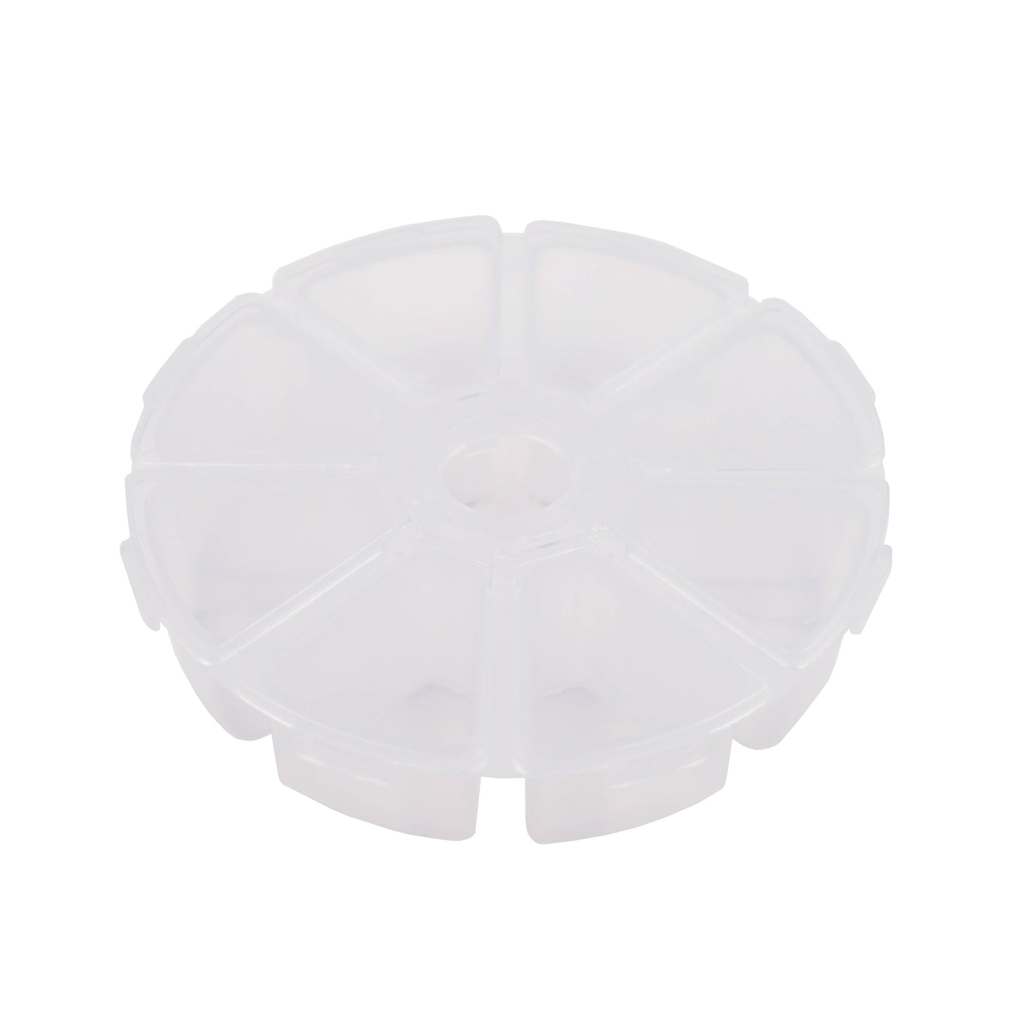 Plastic Organizer Box- Round, 1-ct