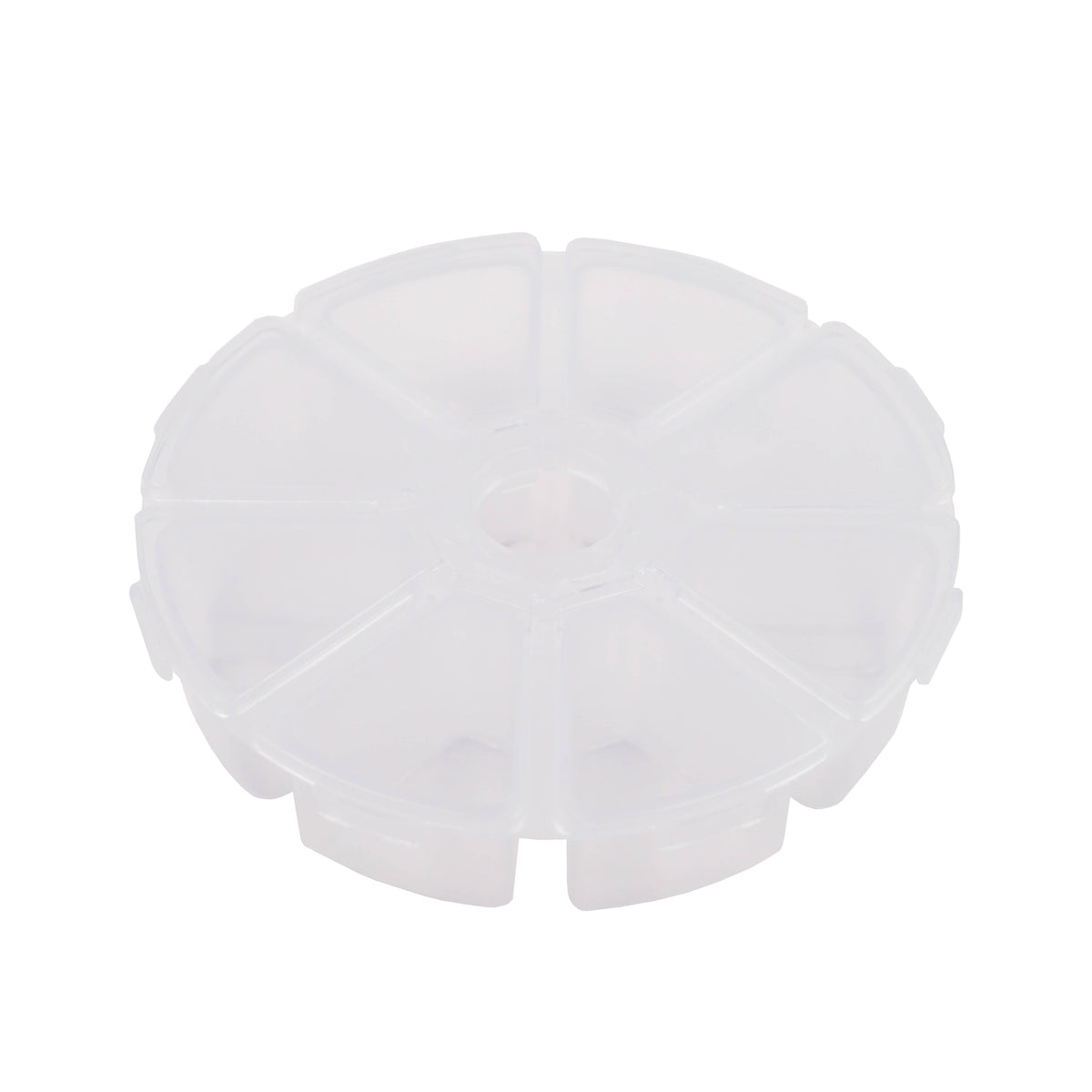 Plastic Organizer Box- Round, 1-ct