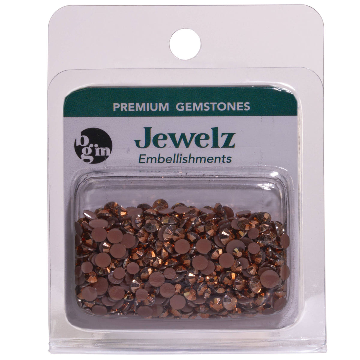 Copper Flat Back Jewelz