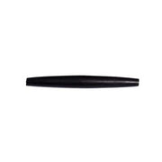 HAIRBONEPIPES OVAL BLACK 2" Worked on Bone (10 PC)