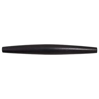 HAIRBONEPIPES OVAL BLACK 3" Worked on Bone (10 PC)