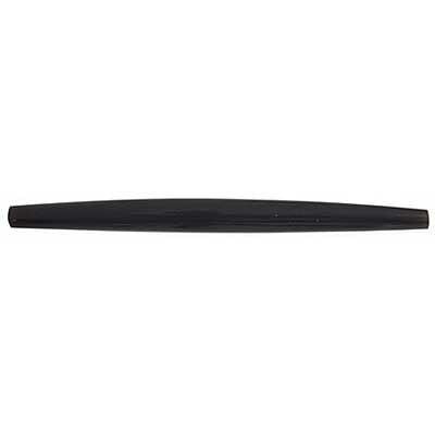 HAIRBONEPIPES OVAL BLACK 4" Worked on Bone (10 PC)