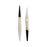 African Imitation Porcupine Quills (10pcs) 1.25in worked on bone