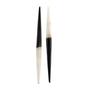 African Imitation Porcupine Quills (10pcs) 2in worked on bone