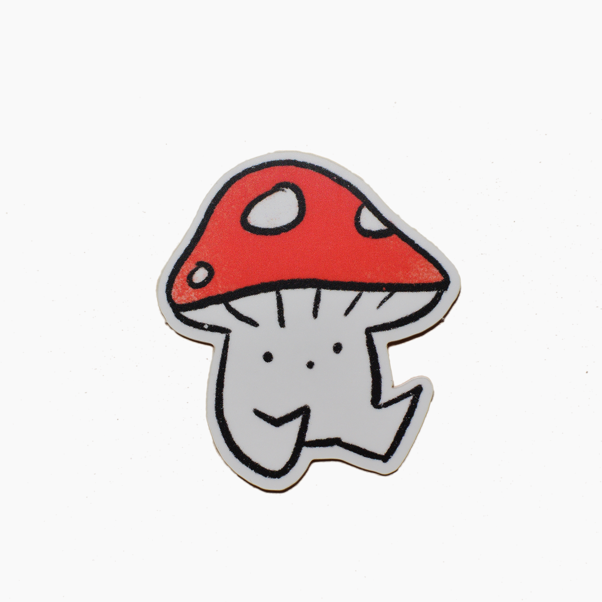 Iris Running Thunder - “Little Cap Mushroom” Vinyl Sticker