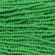 CZ Seed Bead True Cut Op Green 11/0 (FULL HANK)