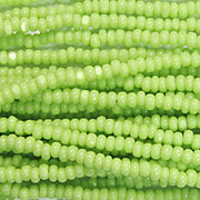 CZ Seed Bead True Cut Op Lime Green 11/0 (FULL HANK)