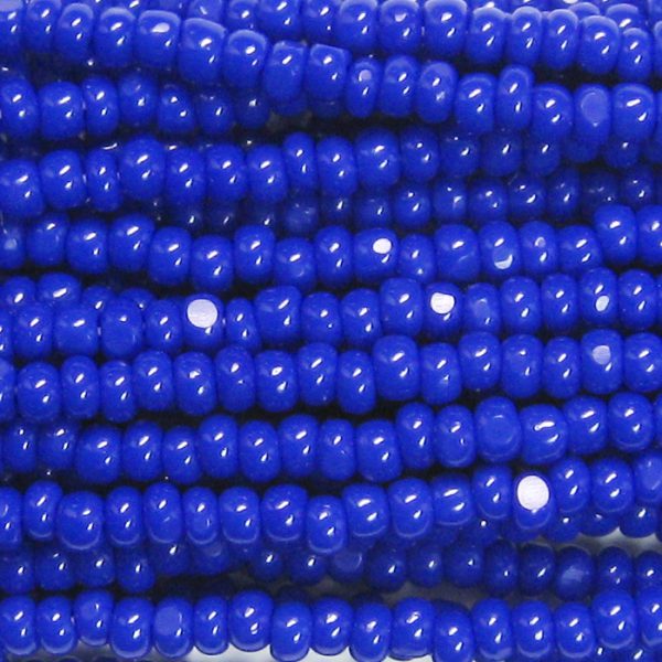 CZ Seed Bead True Cut Op Royal Blue 11/0 (FULL HANK)