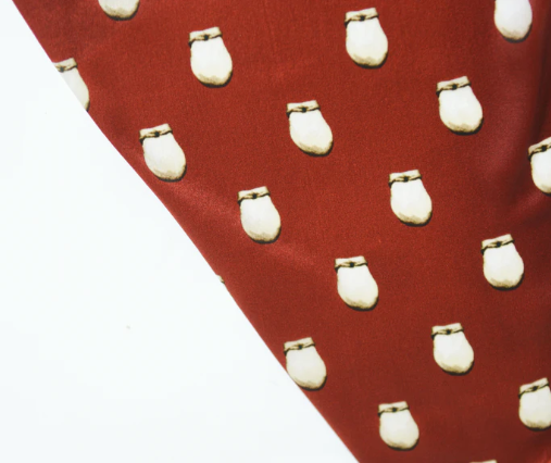 Elk Ivory Silk Scarf: Green