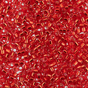 Miyuki Delica 11/0 5.2g Vial Red S/L Dyed