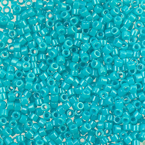 Miyuki Delica 11/0 5.2g Vial Turquoise Green Dyed