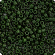 Miyuki Delica 11/0 5.2g Vial Forest Green Opaque Dyed