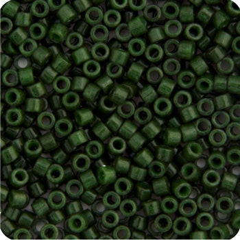 Miyuki Delica 11/0 5.2g Vial Forest Green Opaque Dyed