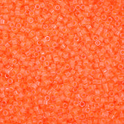 Miyuki Delica 11/0 5.2g Vial Light Orange Luminous Neon Color