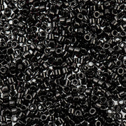 Miyuki Delica 11/0 5.2g vial Black Opaque