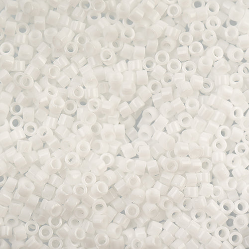 Miyuki Delica 11/0 5.2g Vial Chalk White