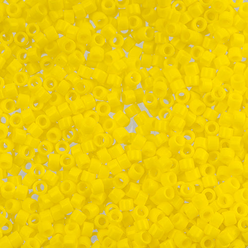 Miyuki Delica 11/0 5.2g Vial Yellow