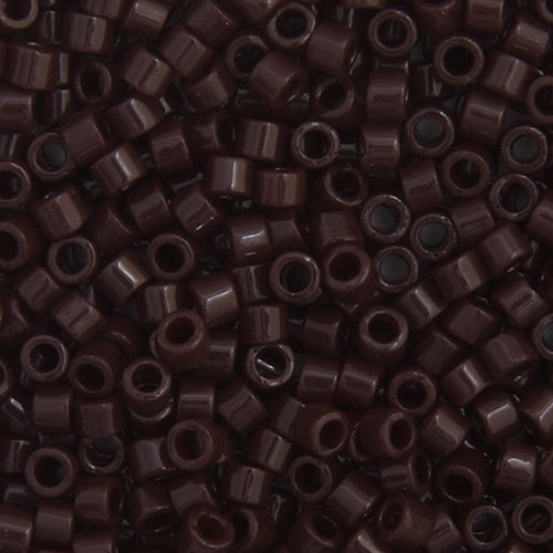 Miyuki Delica 11/0 5.2g Vial Chocolate Brown