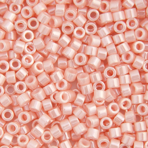 Miyuki Delica 11/0 5.2g Vial Light Salmon Opaque Ceylon