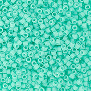 Miyuki Delica 11/0 5.2g Vial Duracoat Opaque Dyed Robin Egg Blue