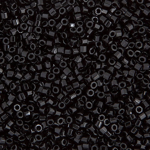 Delica 11/0 Cut Black