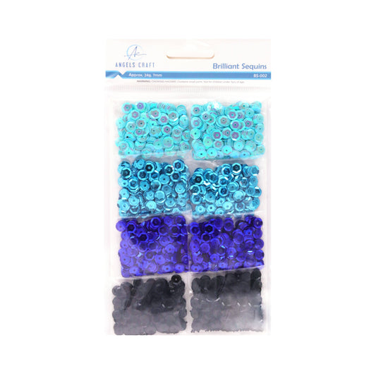 Craft Sequins: BS-002 Blues