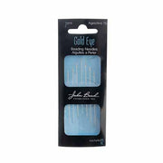 Beading Needle Gold Eye 7 pcs Size 12
