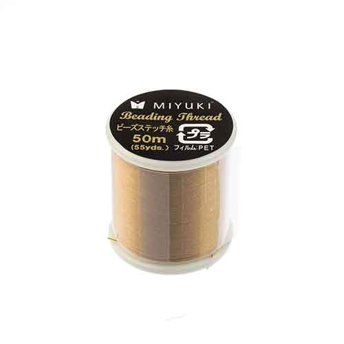 Miyuki Nylon Beading Thread B Gold (50m)
