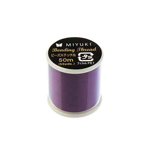 Miyuki Nylon Beading Thread B Purple (50m)