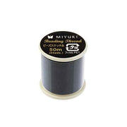 Miyuki Nylon Beading Thread B Black (50m)