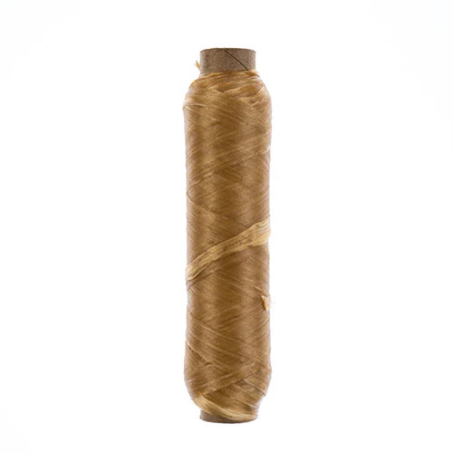 Gudebrod Sinew Bobbin 60ft (20yd) Natural 5ply 70lb test Made in USA