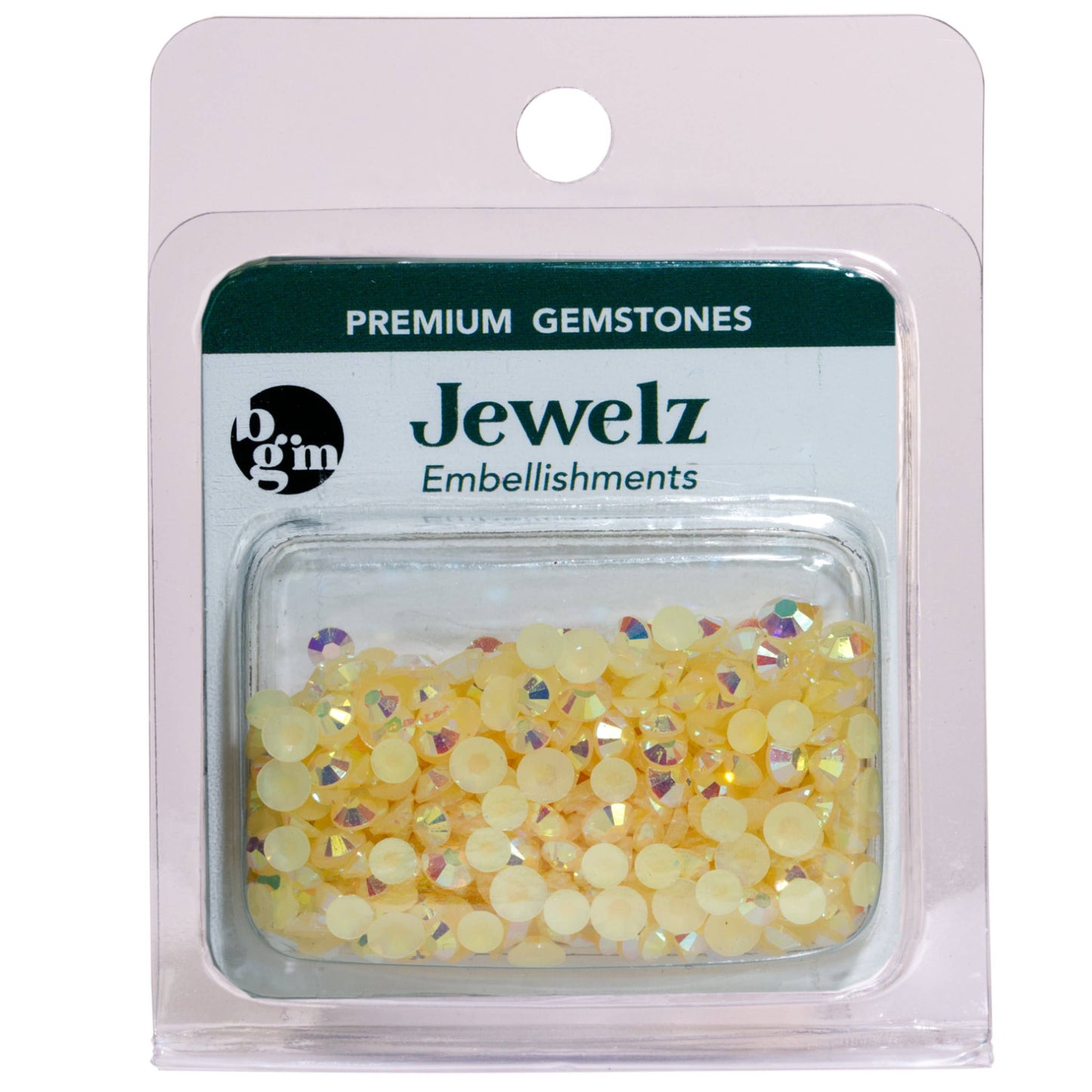 Champagne AB Flat Back Jewelz