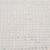 Crystal Lane DIY Rhinestone Banding 10yds 1row ss8 White Casing/ Crystal AB