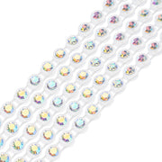 Crystal Lane DIY Rhinestone Banding 1yd 1row ss8 Transparent Casing/ Crystal AB