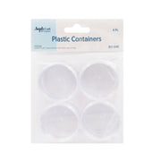 Plastic Container, Medium 4-ct