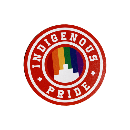 Iris Running Thunder - “Indigenous Pride” Vinyl Sticker