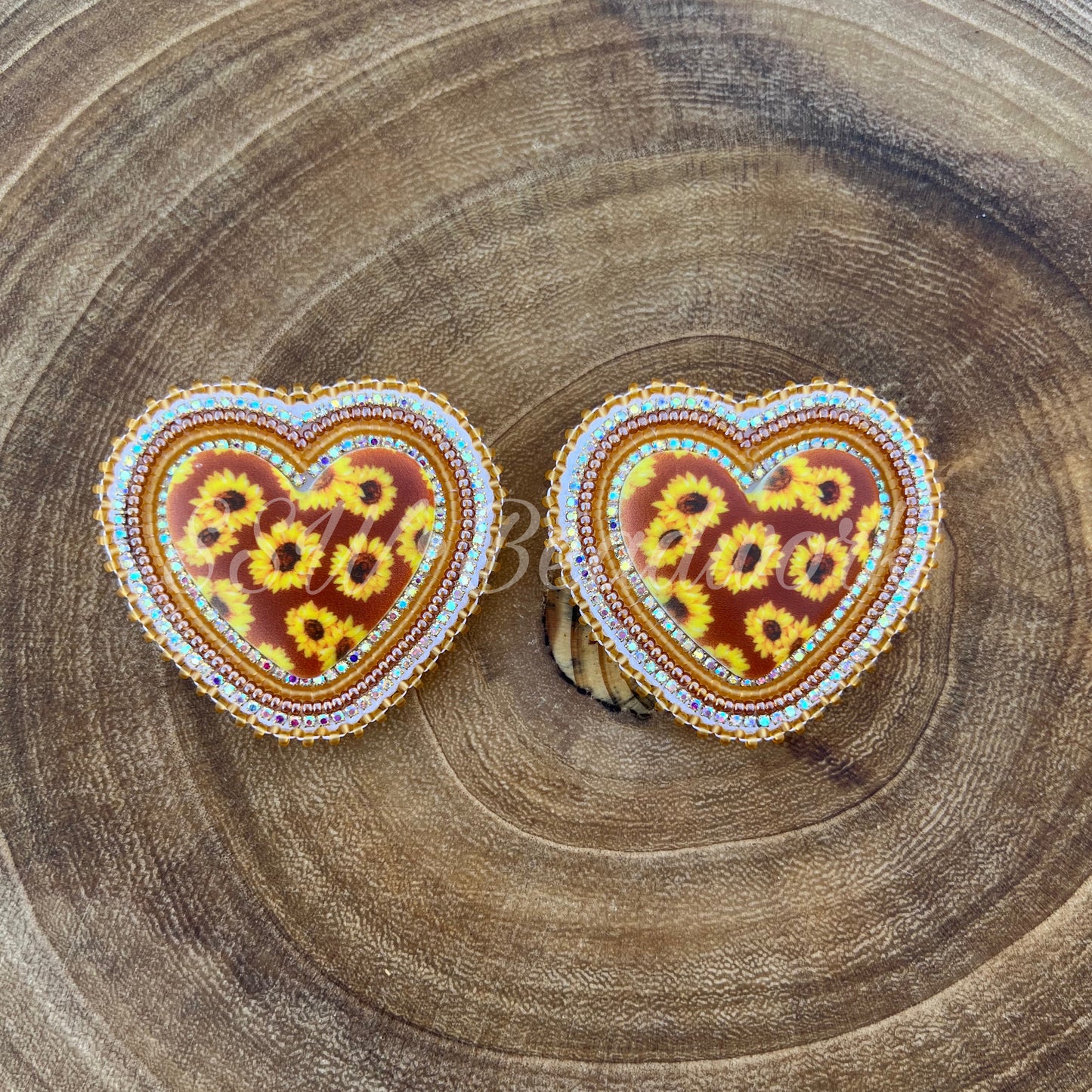 🌻Large Sunflower Earrings #2🌻