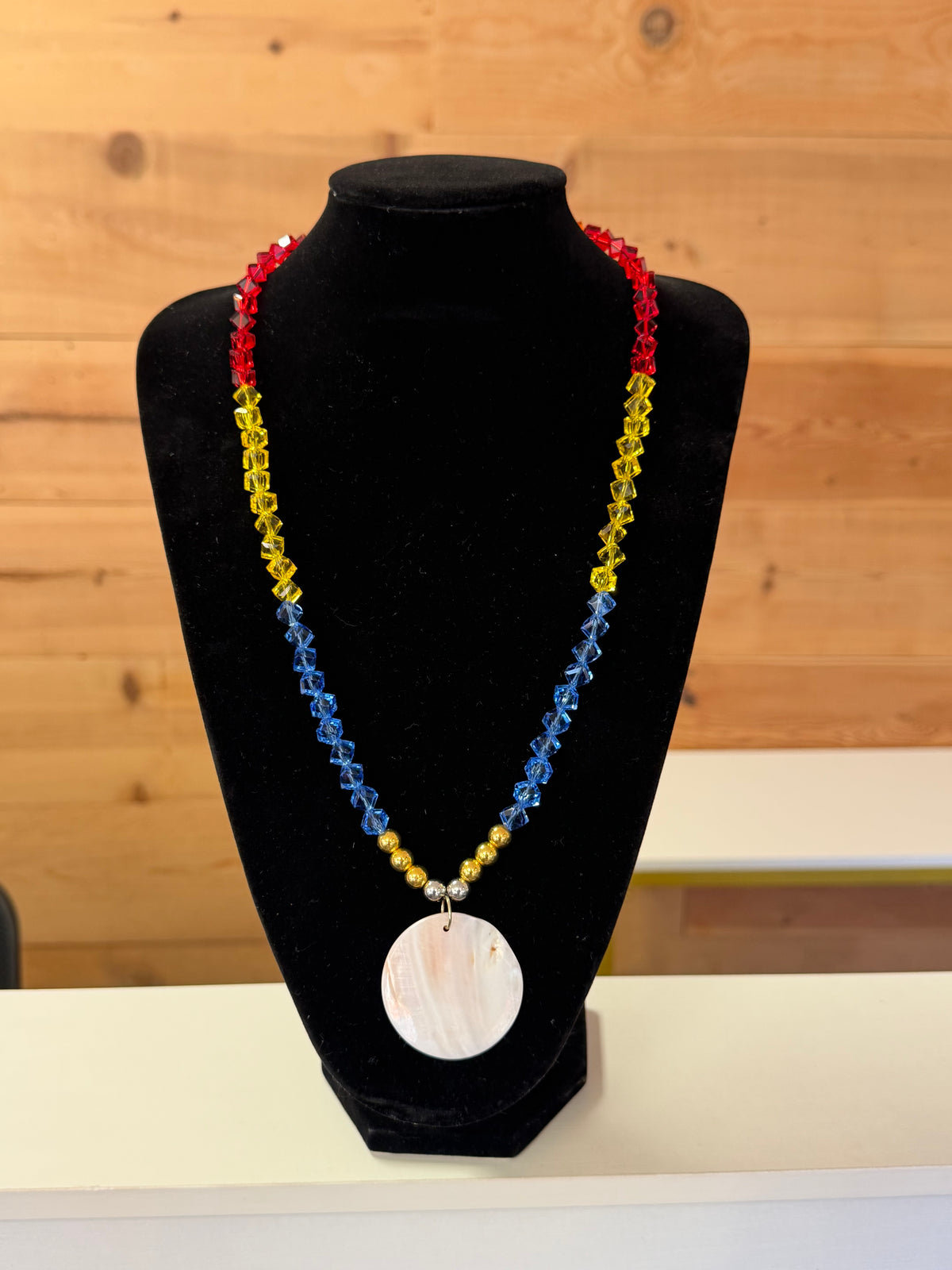 Turtle Island Express - Multi-Color Shell Necklace